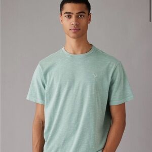 American Eagle Super Soft Standard Fit Logo T-Shirt, Size L